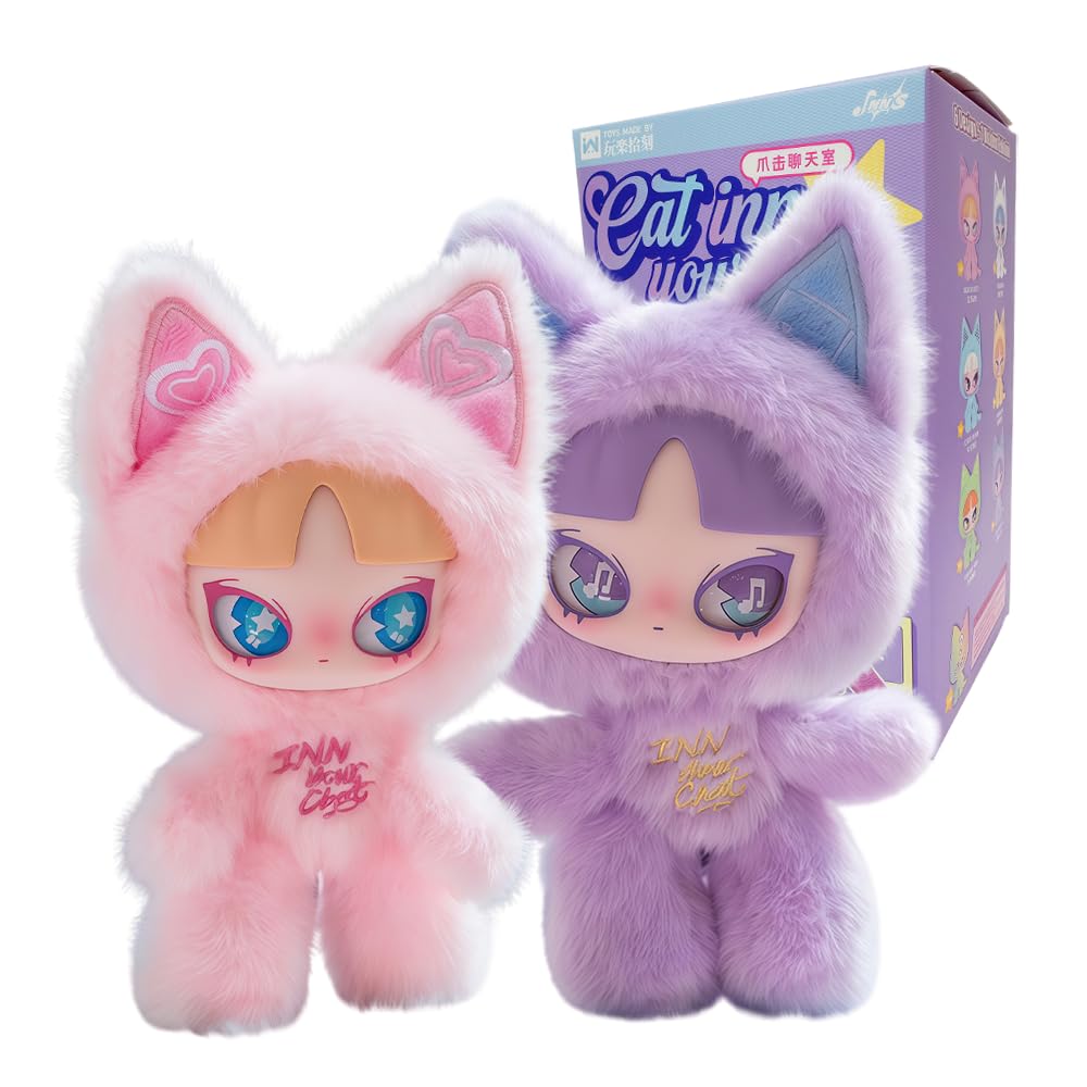 INN’S Cat Inn Your Chat ぬいぐるみ ブラインドボックス Amazon.com: WINKLOORI INN'S Cat Inn Your Chat Series Vinyl Plush